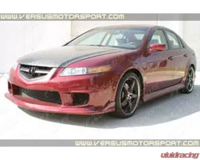 Advan Carbon Design Front Bumper w/ Integrated Carbon Bottom Acura TL 2004-2008 - BKAL04-VM302FBC