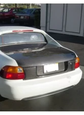 Advan Carbon OEM Design Carbon Fiber Trunk Honda Del Sol 1993-1998                                     - BKHD93-AC209TRC - Image 4
