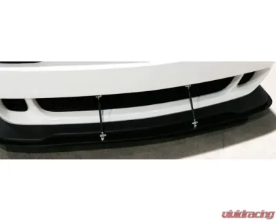 Advan Carbon Front Splitter w/ Rods Infiniti G35 Coupe 2003-2007 - BKIG03-AC695FSC