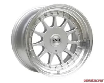 ESM ESM-003R Wheel 16x8 4|5x100 20mm Silver | Machine Lip - ESM003RSL16X84X1005X100ET20CB571