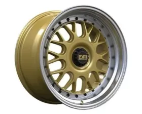 ESM ESM-004M Wheel 18x8.5 5x130 45mm Gold | Machine Lip Black Rivet