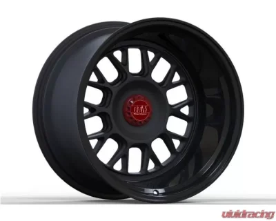 DTM Raderwerkz WB10 Wheel 18x11 5x120 -40mm Matte Black | Gloss Lip - WB10MB18X115X120ET-40CB741