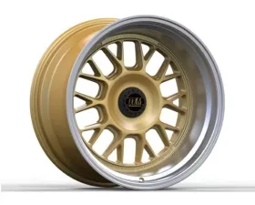 DTM Raderwerkz WB10 Wheel 18x9.5 5x120 -30mm Matte Gold