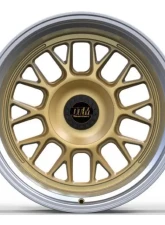 DTM Raderwerkz WB10 Wheel 18x9.5 5x120 -30mm Matte Gold                                     - WB10GL18X9.55X120ET-30CB741 - Image 2