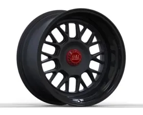 DTM Raderwerkz WB10 Wheel 18x9.5 5x120 -30mm Matte Black | Gloss Lip