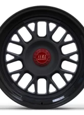 DTM Raderwerkz WB10 Wheel 18x9.5 5x120 -30mm Matte Black | Gloss Lip                                     - WB10MB18X9.55X120ET-30CB741 - Image 2