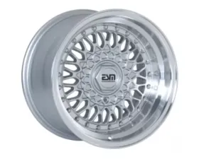 ESM ESM-002R Wheel 16x9 4x100|5x100 +15mm Silver | Machine Lip