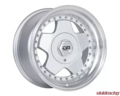 ESM ESM-009R Wheel 16x8 4x100|5x100 +20mm Silver | Machine Lip - ESM009RSL16X84X1005X100ET20CB571