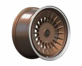 DTM Raderwerkz RW20 Wheel 16x8 4x100|5x100 20mm Gloss Bronze | Machined Lip