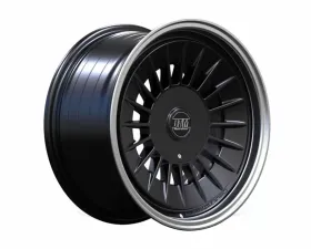 DTM Raderwerkz RW20 Wheel 16x8 4x100|5x100 20mm Matte Black | Matte Machined Lip