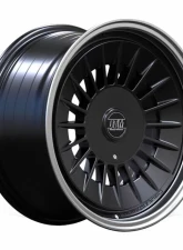 DTM Raderwerkz RW20 Wheel 16x8 5x120|5x112 20mm Matte Black | Matte Machined Lip                                     - RW20MBML1685x1205x112ET20CB726 - Image 2