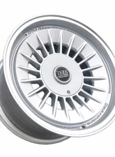 DTM Raderwerkz RW20 Wheel 16x8 4x100|5x100 20mm Silver | Machined Lip                                     - RW20SLML1684X1005X100ET20CB571 - Image 2