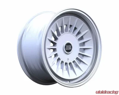 DTM Raderwerkz RW20 Wheel 16x8 4x100|5x100 20mm White | Machined Lip - RW20WHML1684X1005X100ET20CB571