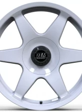 DTM Raderwerkz RW03 Wheel 17x8.5 4x100 20mm White                                     - RW03WH17X854X100ET20CB57.1 - Image 2