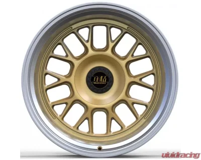 DTM Raderwerkz WB10 Wheel 18x11 5x120 | 5x100 -40mm Matte Gold - WB10GL18X115x120DRILL5x1003ET-40CB741