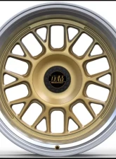 DTM Raderwerkz WB10 Wheel 18x11 5x120 | 5x114.3 -40mm Matte Gold                                     - WB10GL18X115x120DRILL5x1143ET-40CB741 - Image 2