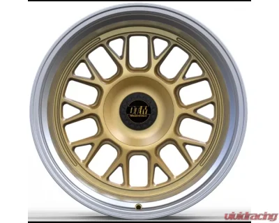 DTM Raderwerkz WB10 Wheel 18x11 5x120 | 5x114.3 -40mm Matte Gold - WB10GL18X115x120DRILL5x1143ET-40CB741