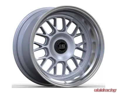 DTM RaderwerkzWB10 Wheel 18x11 5x120 | 5x130 -40mm Gloss Silver | Machined Lip - WB10GSLML18X115x120DRILL5x130ET-40CB741