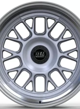 DTM RaderwerkzWB10 Wheel 18x11 5x120 | 5x130 -40mm Gloss Silver | Machined Lip                                     - WB10GSLML18X115x120DRILL5x130ET-40CB741 - Image 2