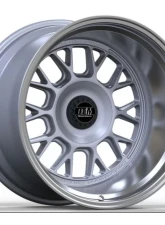 DTM RaderwerkzWB10 Wheel 18X9.5 5x120 | 5x100 -30mm Gloss Silver | Machined Lip                                     - WB10GSLML18X9.55x120DRILL5x100ET-30CB741 - Image 2