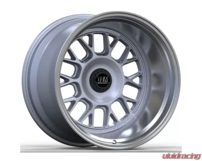 DTM RaderwerkzWB10 Wheel 18X9.5 5x120 | 5x130 -30mm Gloss Silver | Machined Lip - WB10GSLML18X9.55x120DRILL5x130ET-30CB741