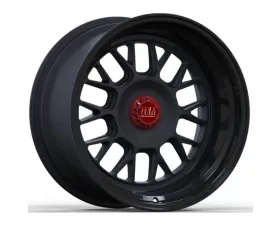 DTM Raderwerkz WB10 Wheel 18X9.5 5x120 | 5x100 -30mm Matte Black | Gloss lip