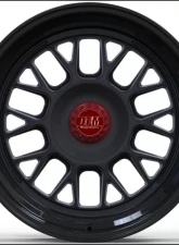 DTM Raderwerkz WB10 Wheel 18X9.5 5x120 | 5x100 -30mm Matte Black | Gloss lip                                     - WB10MB18X9.55x120DRILL5x1003ET-30CB741 - Image 2