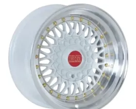 ESM ESM-002R Wheel 17x10 4x100 +15 White Gold Rivet