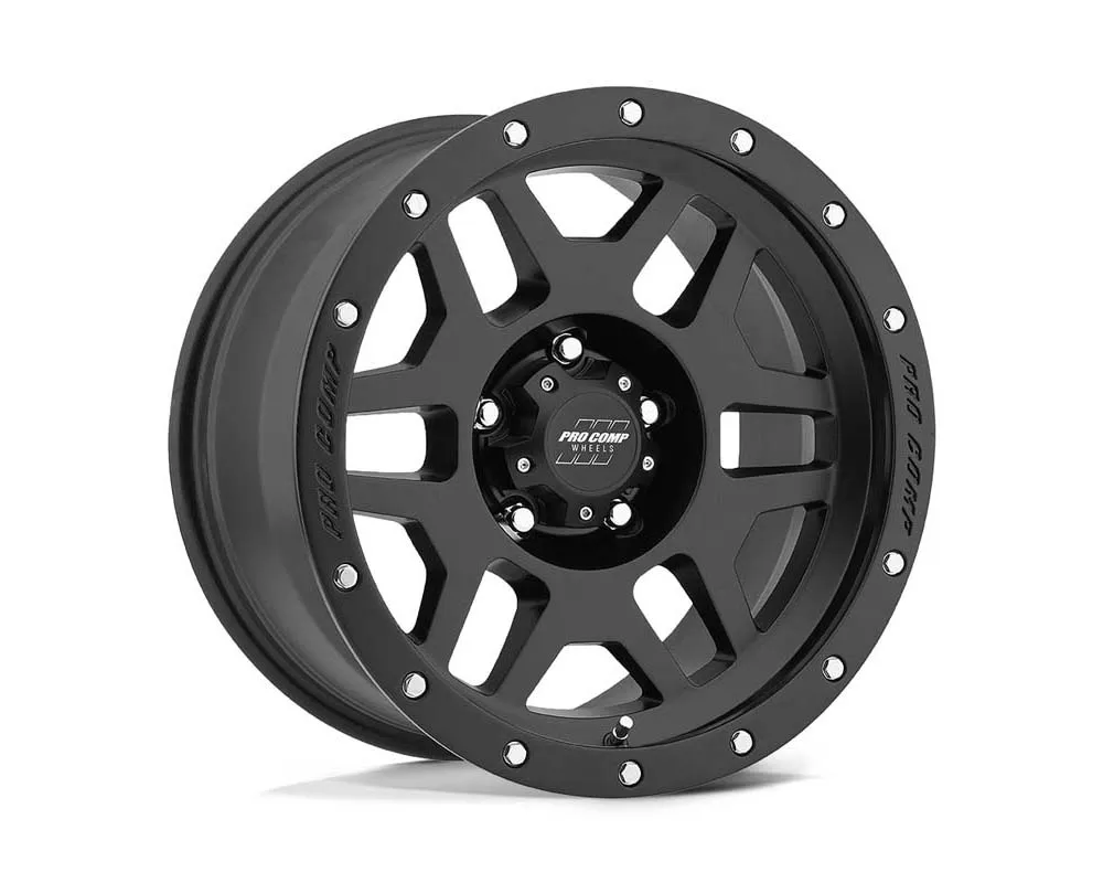 Pro Comp PA41 Phaser Wheel 17x9 5x127 | 5x5 -6mm Satin Black - PXA3541-7973