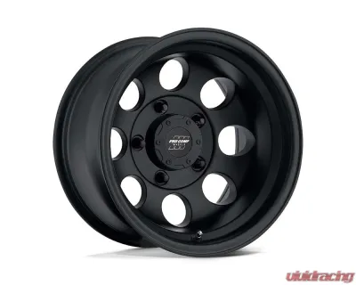 Pro Comp PA69 Vintage Wheel 16x8 5x114.3 -12mm Flat Black - PXA7069-6865