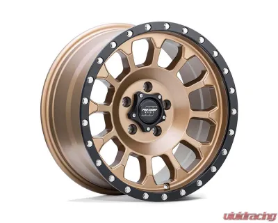 Pro Comp PA34 Rockwell Wheel 17x8.5 6x135 0mm Matte Bronze w/Black Lip - PXA9634-78536