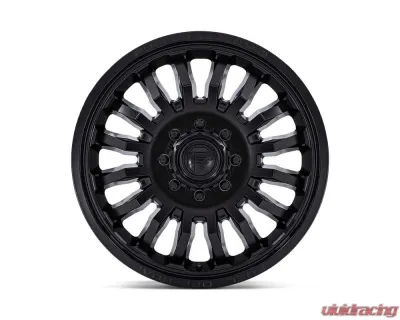 FUEL Wheels D867 ARC Dually Wheel 22.5x8.25 8x165.1 -201mm Blackout - D86722827225