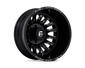 FUEL Wheels D868 ARC Dually Wheel 20x8.25 8x165.1 -201mm Gloss Black Milled