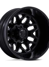 FUEL Wheels D871 Flux Dually Wheel 22x8.25 8x165.1 -265mm Blackout                                     - D87122828D45 - Image 3