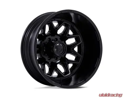 FUEL Wheels D871 Flux Dually Wheel 22x8.25 8x165.1 -265mm Blackout - D87122828D45