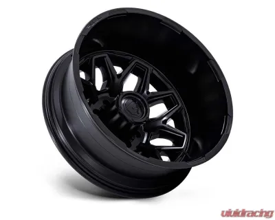 FUEL Wheels D871 Flux Dually Wheel 22x8.25 8x165.1 -265mm Blackout - D87122828D45