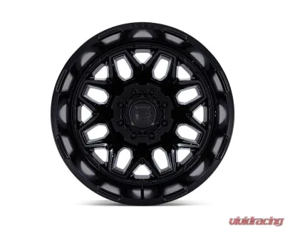 FUEL Wheels D871 Flux Dually Wheel 22x8.25 8x165.1 -265mm Blackout - D87122828D45