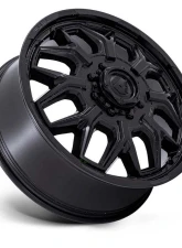 FUEL Wheels D871 Flux Dually Wheel 22x8.25 8x165.1 104mm Blackout                                     - D87122828D - Image 2