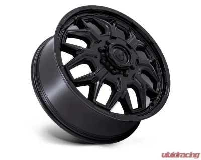FUEL Wheels D871 Flux Dually Wheel 22x8.25 8x165.1 104mm Blackout - D87122828D