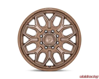 FUEL Wheels D876 Flux Dually Wheel 20x8.25 8x165.1 -227mm Platinum Bronze - D87620828D25