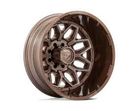 FUEL Wheels D876 Flux Dually Wheel 20x8.25 8x165.1 104mm Platinum Bronze