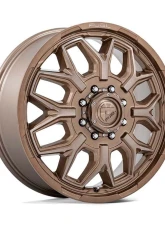 FUEL Wheels D876 Flux Dually Wheel 22x8.25 8x200 104mm Platinum Bronze                                     - D876228292 - Image 3