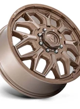 FUEL Wheels D876 Flux Dually Wheel 22x8.25 8x200 104mm Platinum Bronze                                     - D876228292 - Image 2