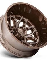 FUEL Wheels D876 Flux Dually Wheel 22x8.25 8x165.1 -201mm Platinum Bronze                                     - D87622827225 - Image 2