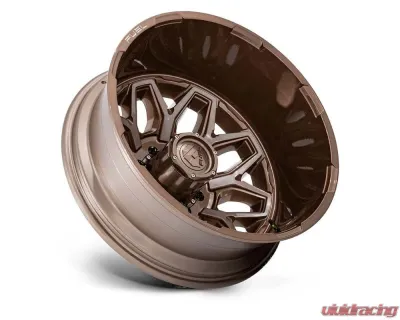 FUEL Wheels D876 Flux Dually Wheel 22x8.25 8x165.1 -201mm Platinum Bronze - D87622827225