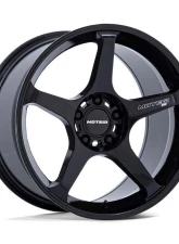 MOTEGI Racing MR159 Battle V Wheel 18x9.5 5x120 0mm Blackbird Metallic                                     - MR159BX18955200 - Image 3