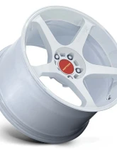 MOTEGI Racing MR159 Battle V Wheel 18x9.5 5x120 0mm Matsuri White Pearl W/ Machined Lip Stripe                                     - MR159WD18955200 - Image 2