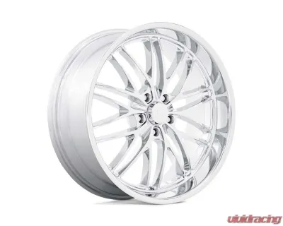 U.S. Mags U142 Santa Cruz Wheel 22x9 5x127 | 5x5 15mm Polished - U14222907355