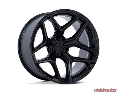 FUEL Off-Road Flux Wheel 20x9 6x135 20mm Gloss Black - FC854BX20906320