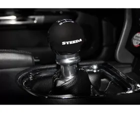 Steeda 6-Speed Shift Knob - Black Ford S550 Mustang 2015-2021